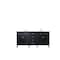 James Martin Vanities Brittany 72in Double Vanity, Black Onyx w/ 3 CM Charcoal Soapstone Quartz Top 650-V72-BKO-3CSP - alternate 1